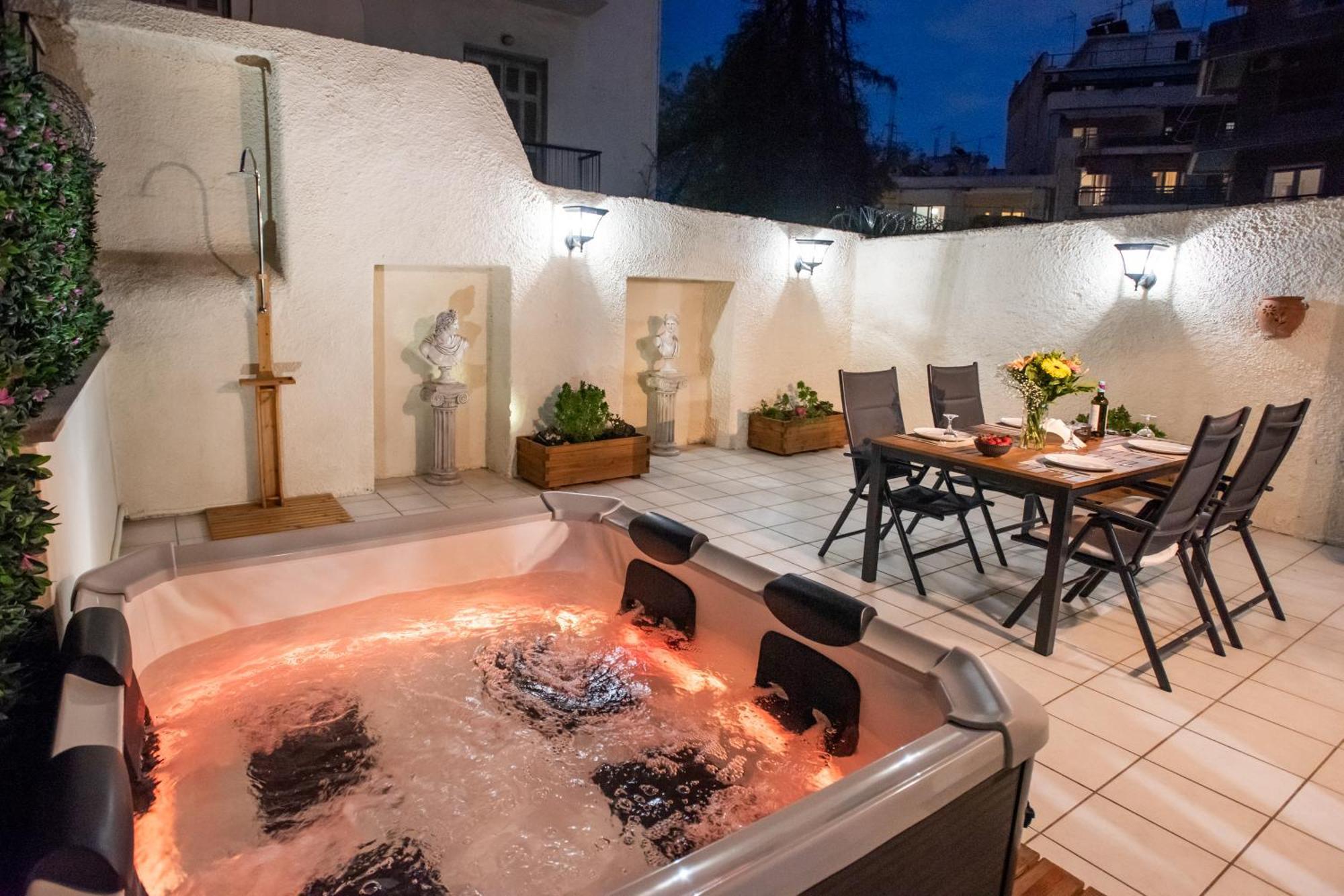 Kg Acropolis Escape Spa Apartment Афіни Екстер'єр фото